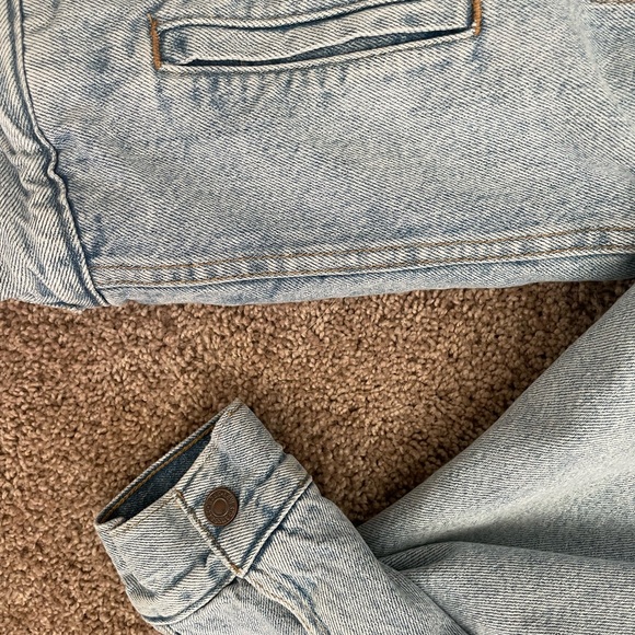 Levi’s Sherpa trucker jean jacket xs - Picture 7 of 10